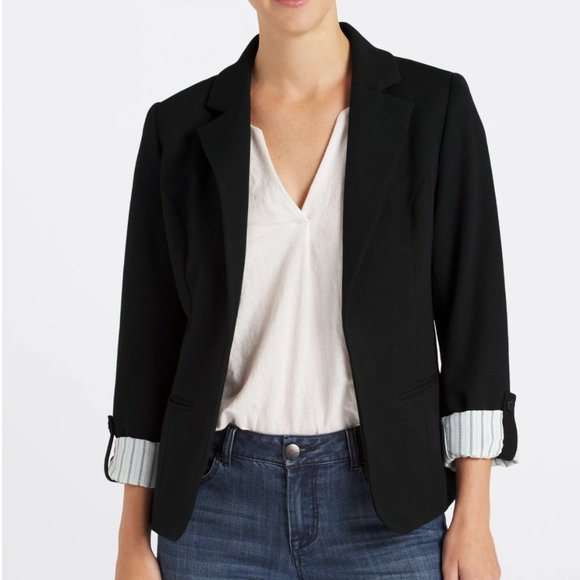 41 Hawthorn Jackets & Blazers - NWT 41 HAWTHORN Natalie Knit Blazer Black Medium